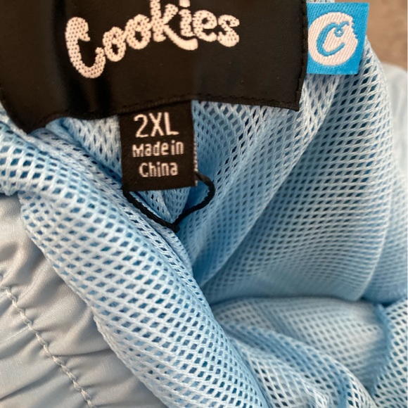 COOKIESSF CARPE DIEM Cargo Pants w/ detachable pack Carolina Blue 2XL - Picture 2 of 3